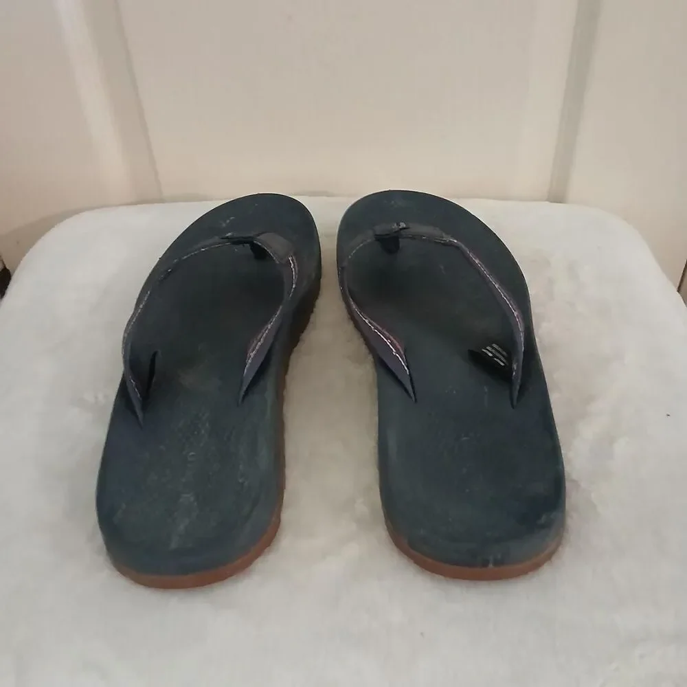 Men's Chaco EcoTread Flip Flop Sandals in Navy Blue Gorpcore Utility Minimalist